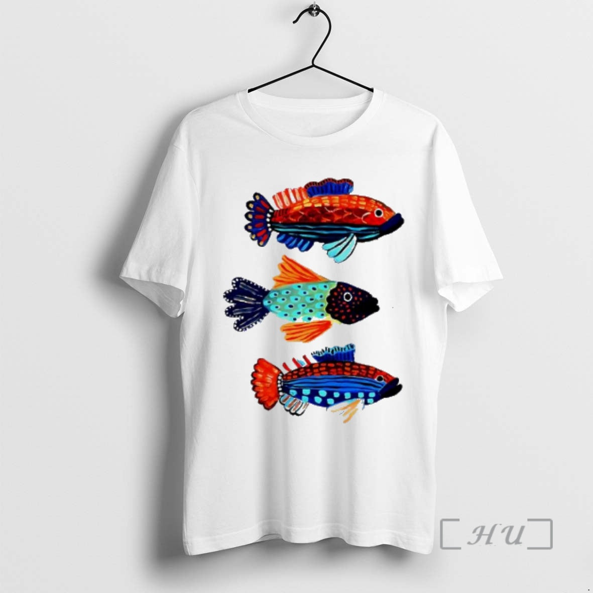Trending Ocean Fish Trio Washed T-Shirts, Hoodie, Sweatshirt | PopFlextees.com