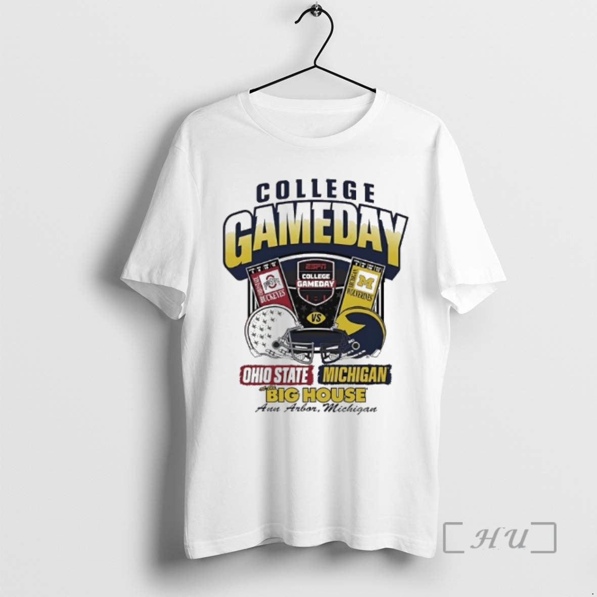 Trending Ohio State Vs Michigan 2025 College Gameday At The Big House Premium T Shirts Hoodie, Sweatshirt | PopFlextees.com