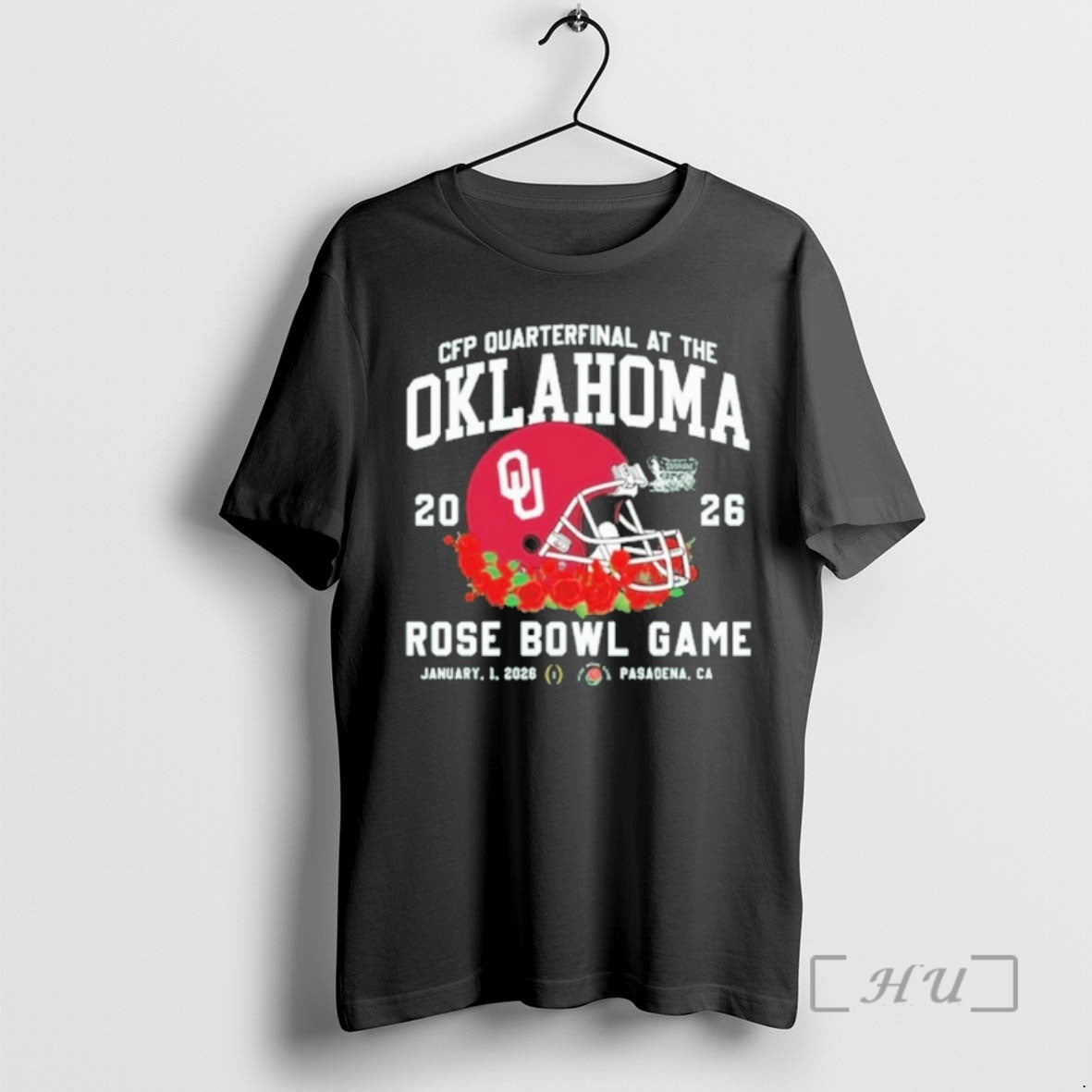 Trending Oklahoma Rose Bowl 2026 Cfp Quarterfinal At The T-Shirts, Hoodie, Sweatshirt | PopFlextees.com
