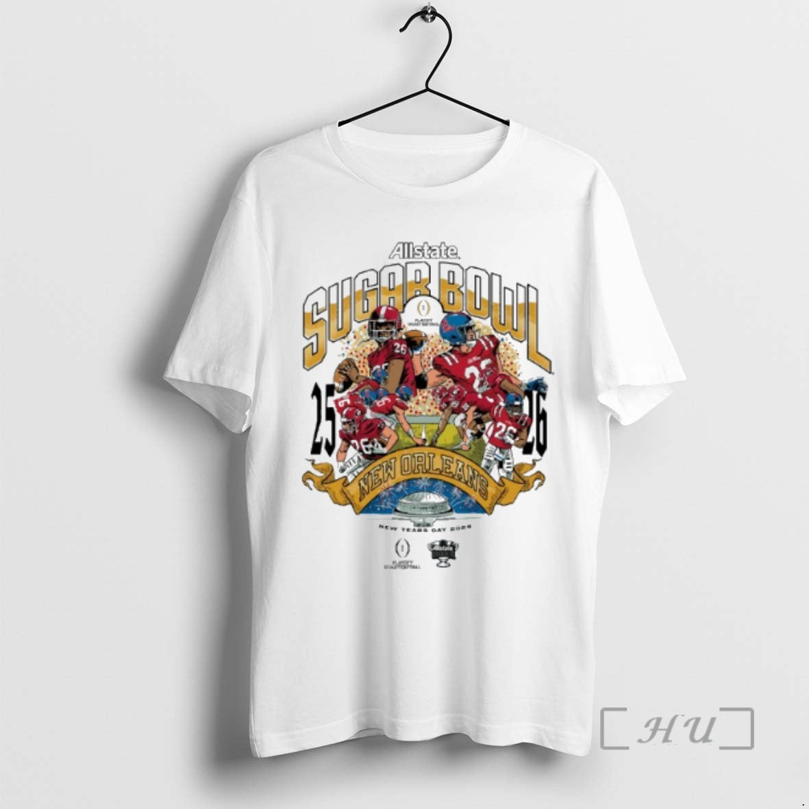 Trending Ole Miss Vs Georgia 2026 Allstate Sugar Bowl Adult T-Shirts, Hoodie, Sweatshirt | PopFlextees.com