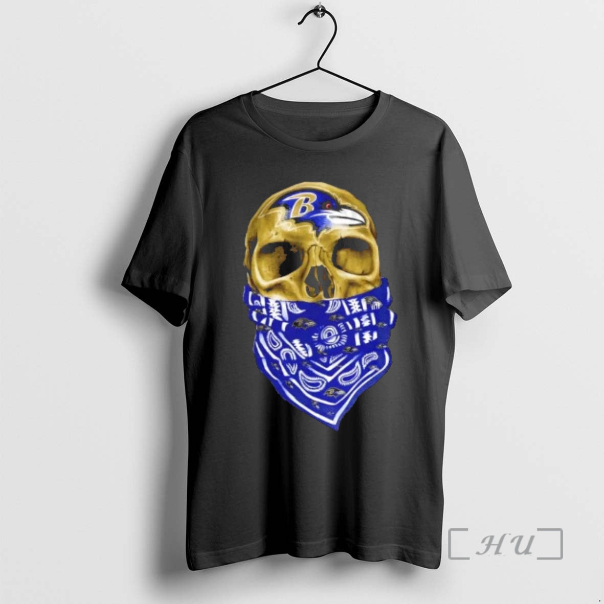 Trending Outlaw Skull Gang Baltimore Ravens T-Shirts, Hoodie, Sweatshirt | PopFlextees.com