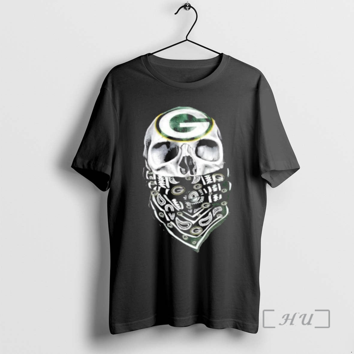 Trending Outlaw Skull Gang Green Bay Packers T-Shirts, Hoodie, Sweatshirt | PopFlextees.com
