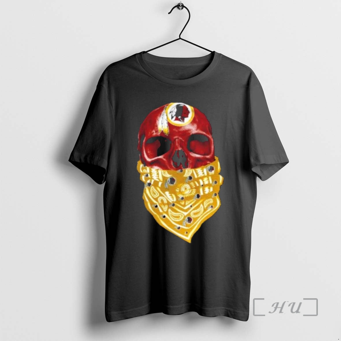 Trending Outlaw Skull Gang Washington Redskins T-Shirts, Hoodie, Sweatshirt | PopFlextees.com