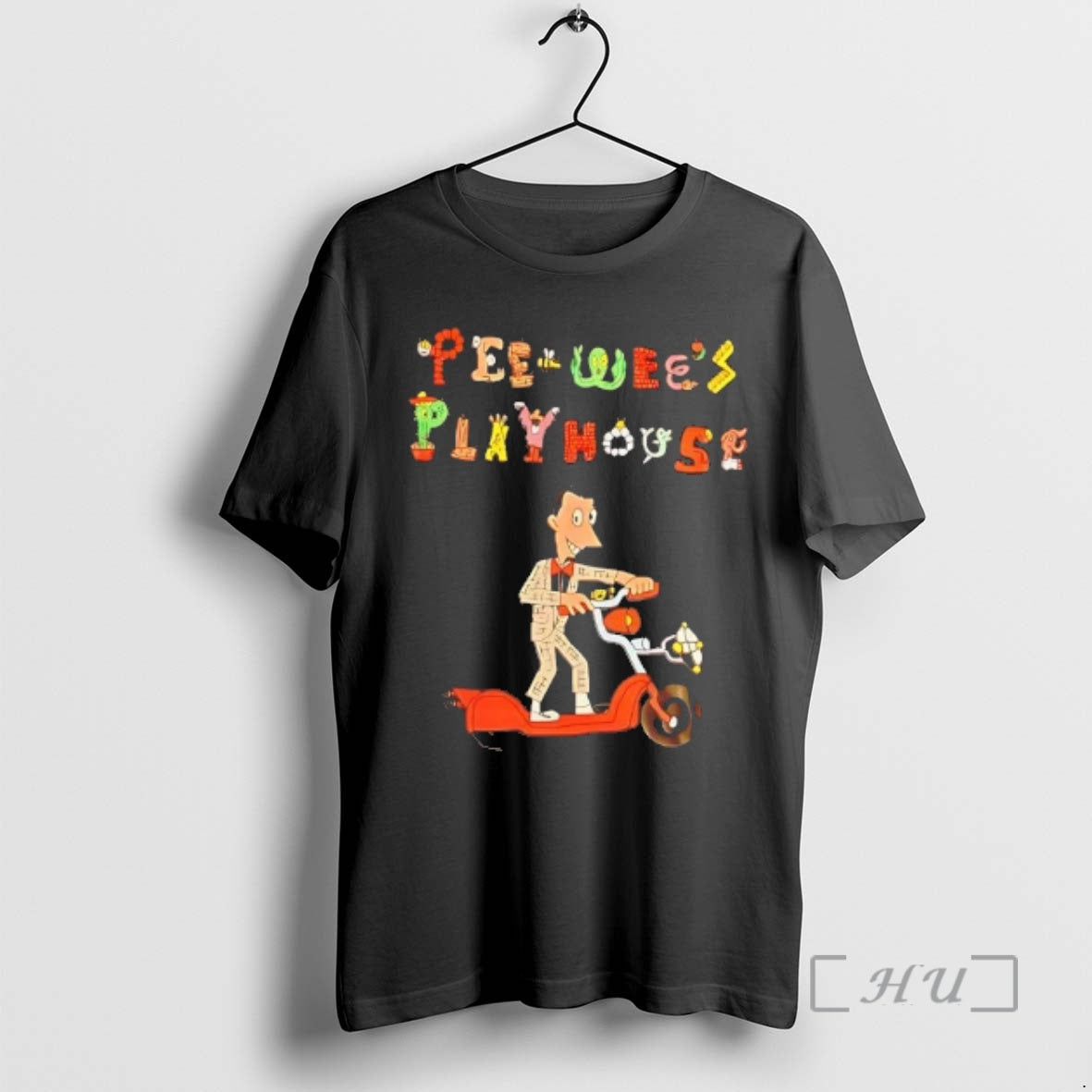 Trending Paul Reubens Caricature Pee Wees Playhouse T-Shirts, Hoodie, Sweatshirt