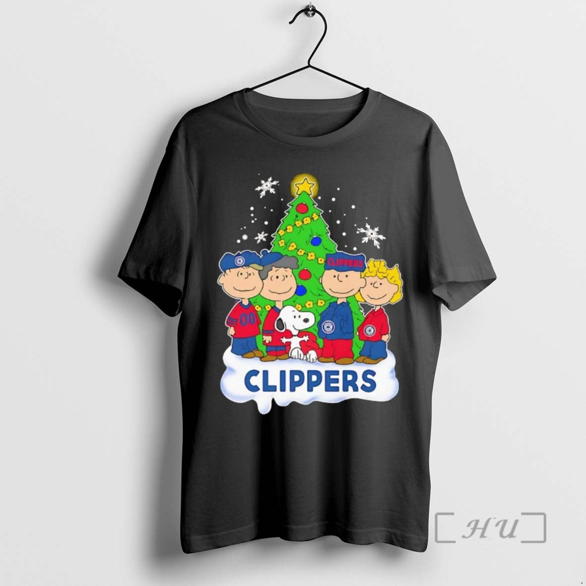 Trending Peanuts Los Angeles Clippers Christmas T-Shirts, Hoodie, Sweatshirt | PopFlextees.com