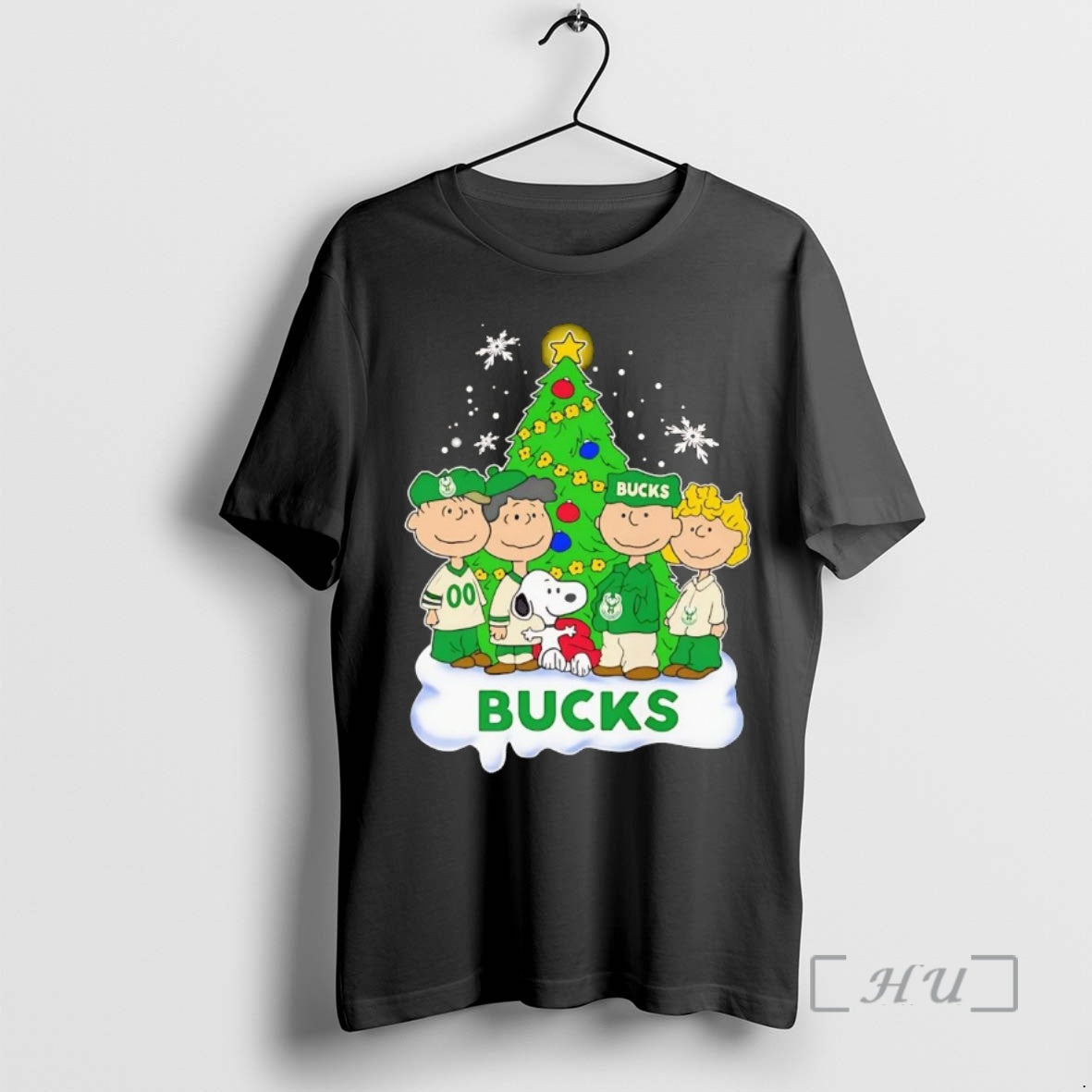 Trending Peanuts Milwaukee Bucks Christmas T-Shirts, Hoodie, Sweatshirt | PopFlextees.com