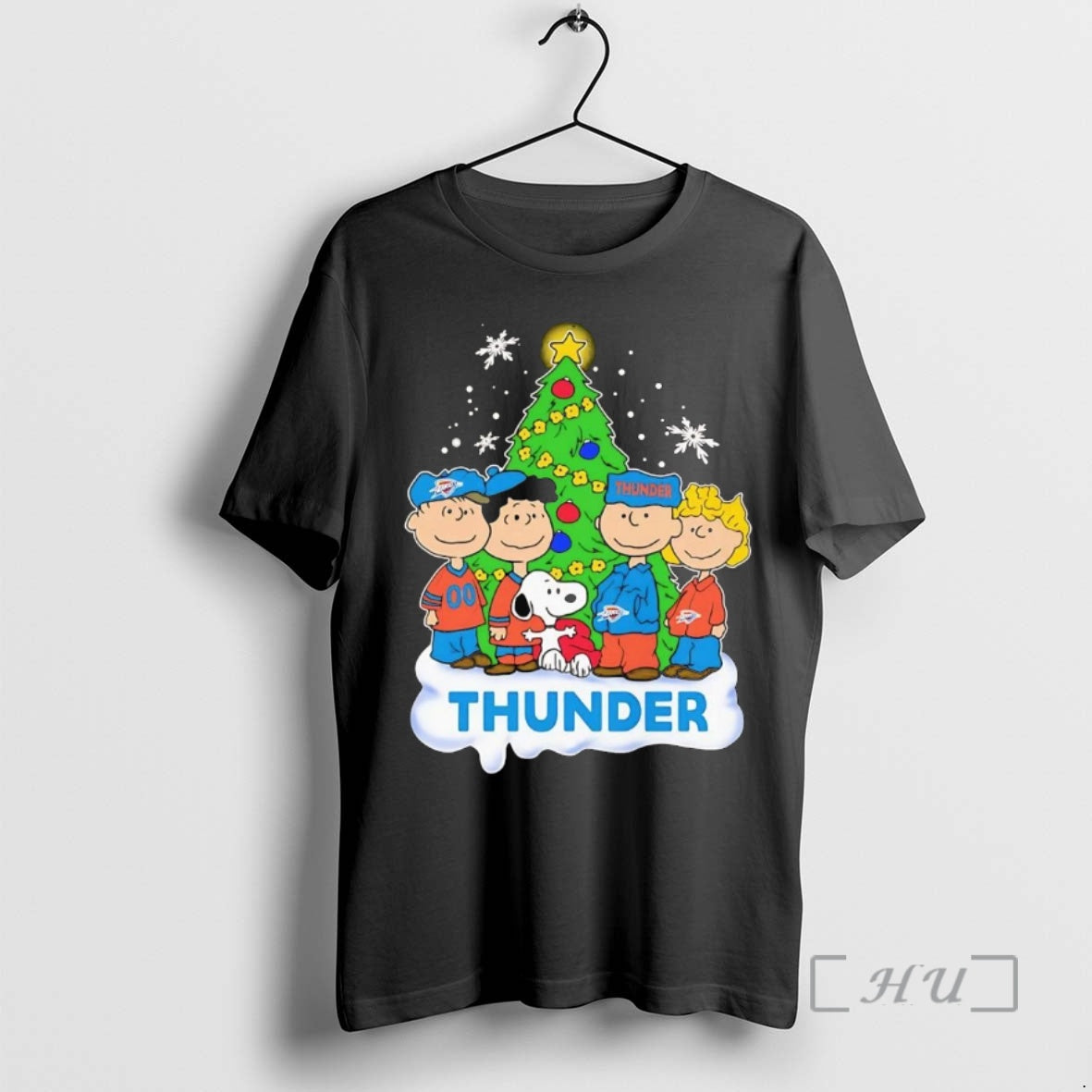 Trending Peanuts Oklahoma City Thunder Christmas T-Shirts, Hoodie, Sweatshirt | PopFlextees.com