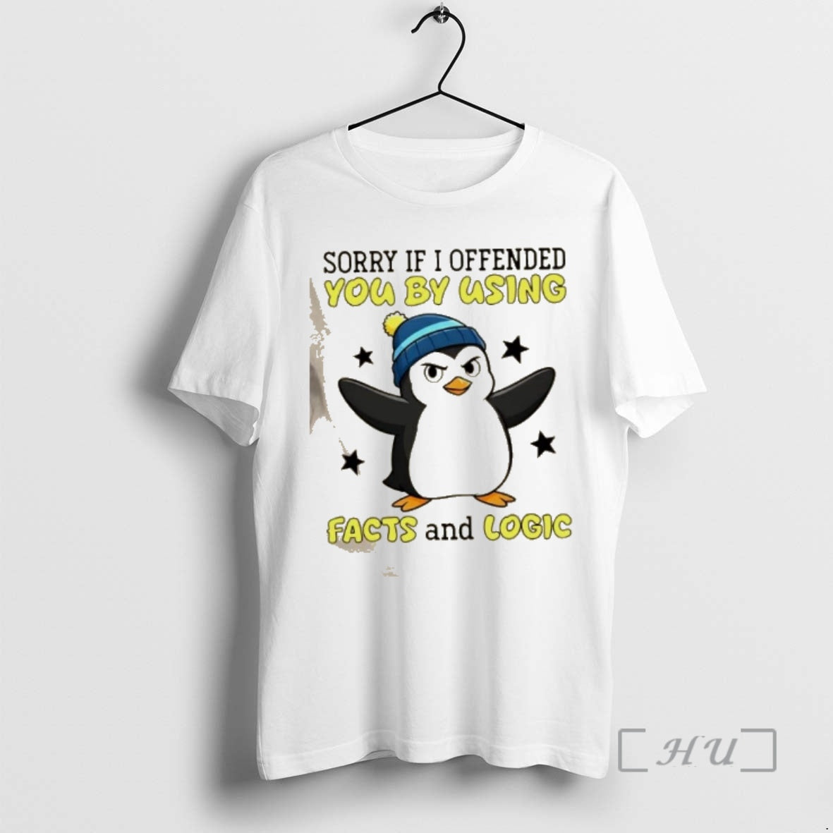 Trending Penguin Sorry If I Offended You By Using Facts And Logic Premium T Shirts Hoodie, Sweatshirt | PopFlextees.com