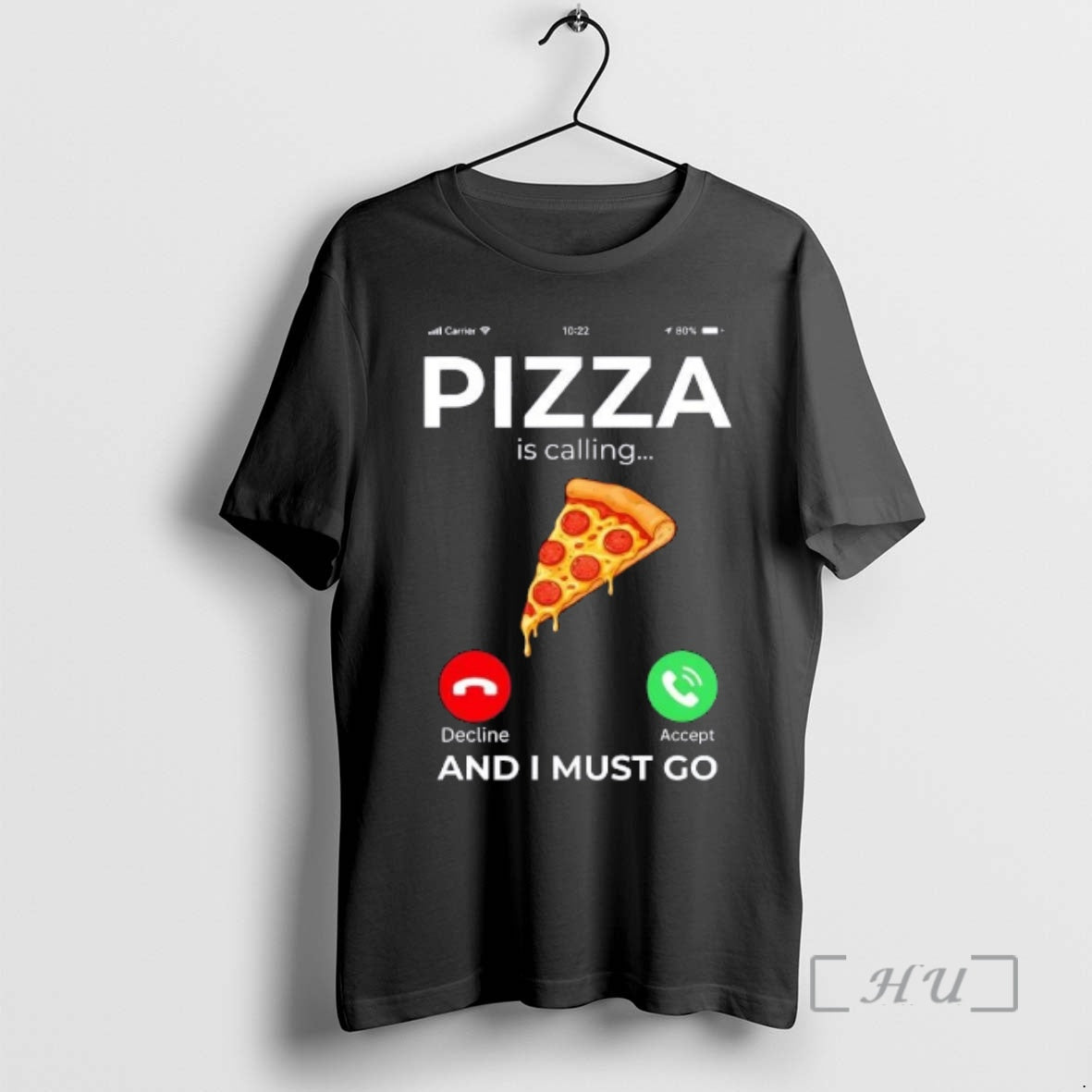 Trending Pizza Is Calling And I Must Go T-Shirts, Hoodie, Sweatshirt | PopFlextees.com