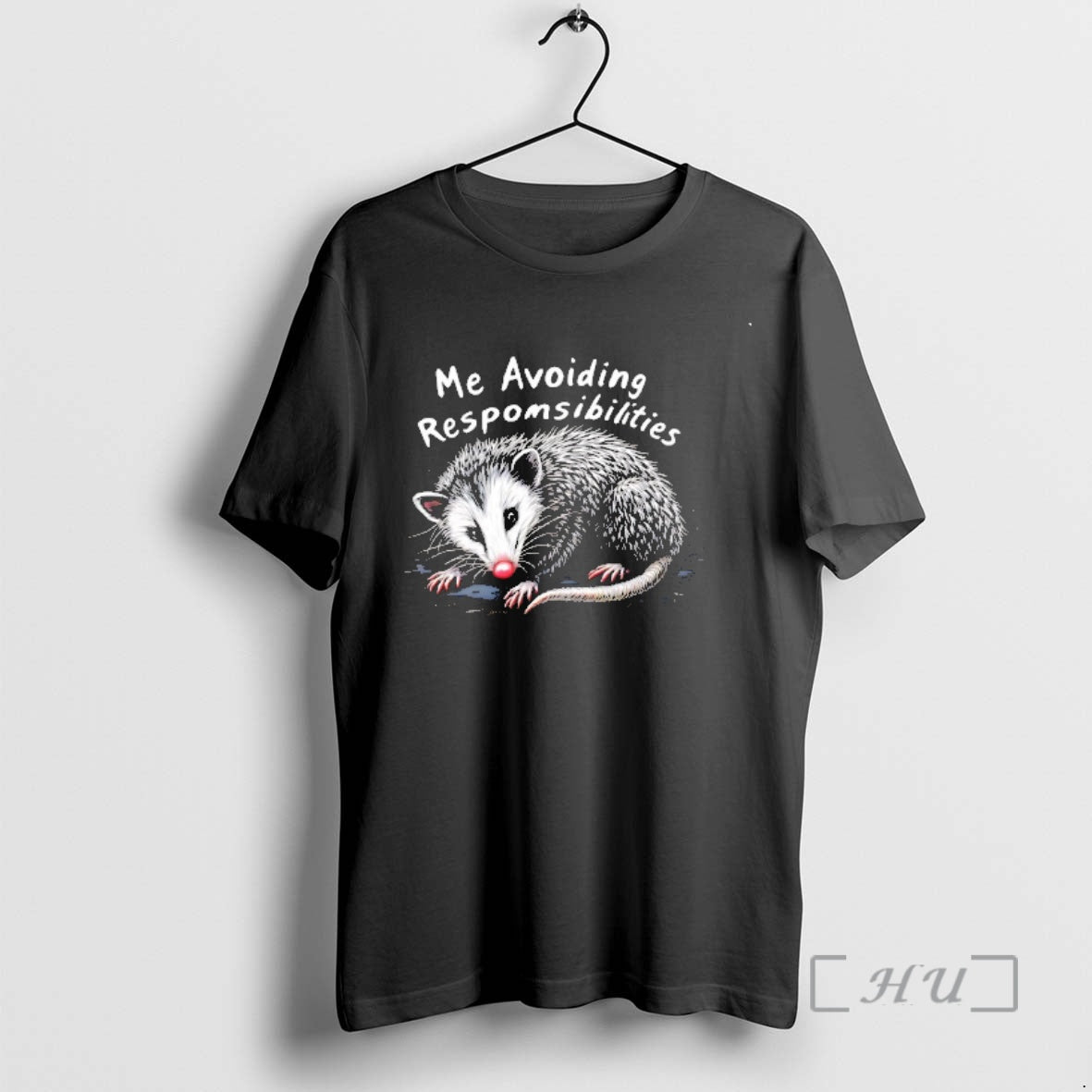 Trending Possum Me Avoiding Responsibilities T-Shirts, Hoodie, Sweatshirt | PopFlextees.com