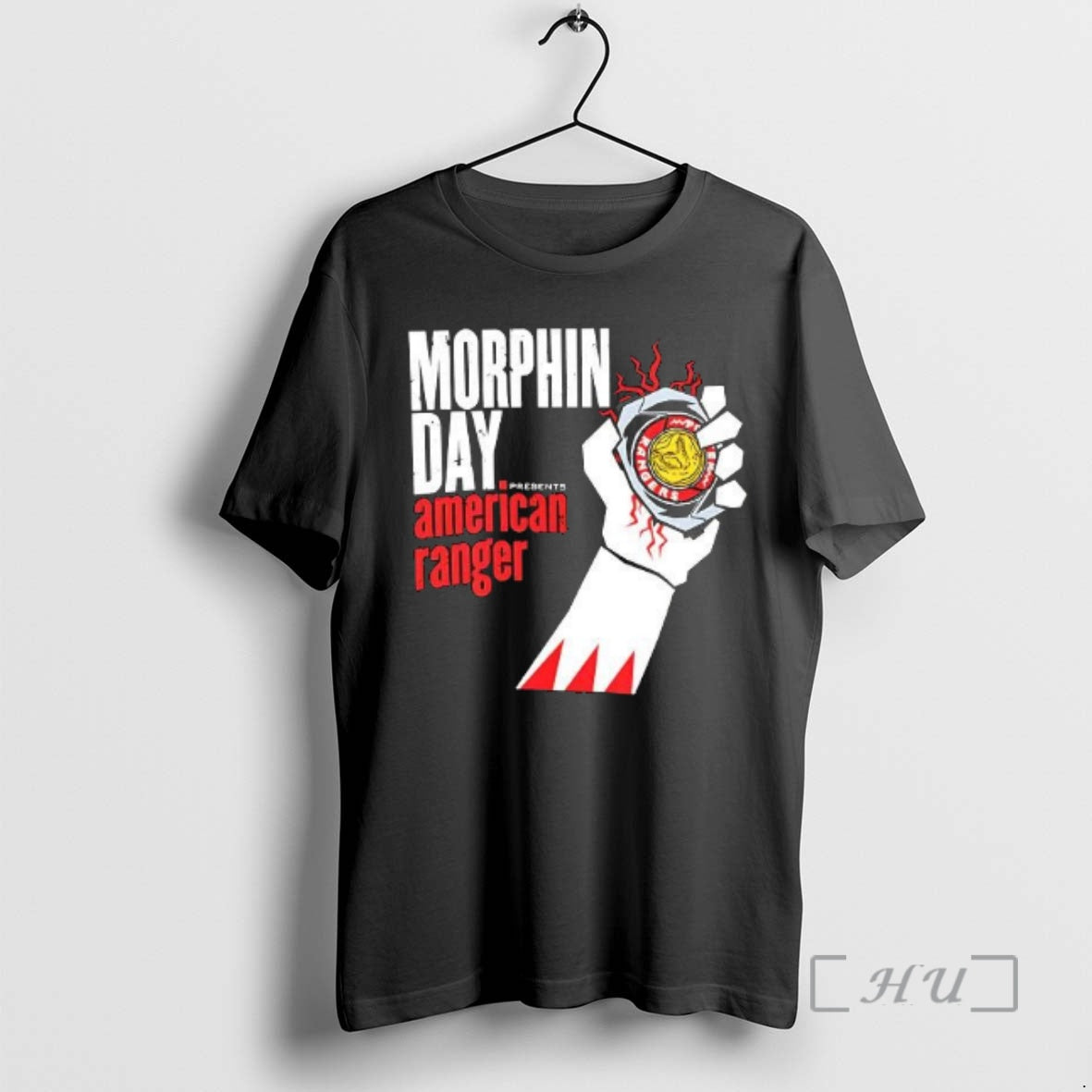 Trending Power Rangers Morphin Day Presents American Range T-Shirts, Hoodie, Sweatshirt | PopFlextees.com