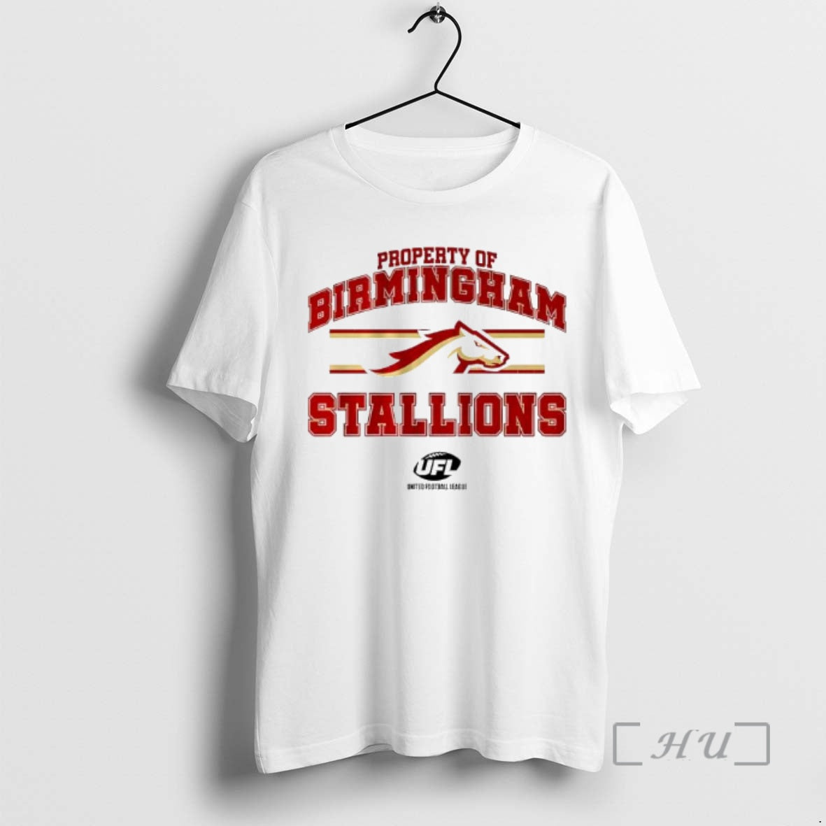 Trending Property Of Birmingham Stallions United Football League Logo T-Shirts, Hoodie, Sweatshirt | PopFlextees.com