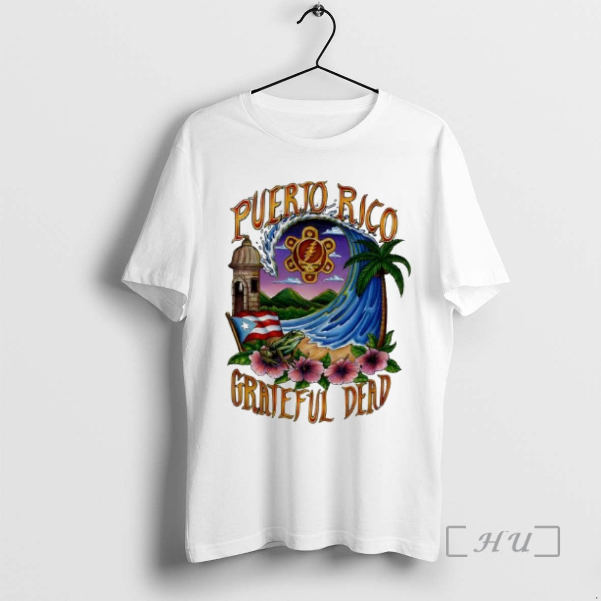 Trending Puerto Rico United States Of Grateful Dead T-Shirts, Hoodie, Sweatshirt | PopFlextees.com