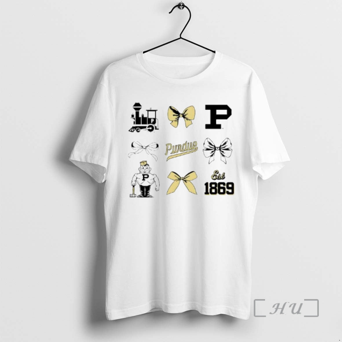 Trending Purdue University Bow Est 1869 Items T-Shirts, Hoodie, Sweatshirt | PopFlextees.com