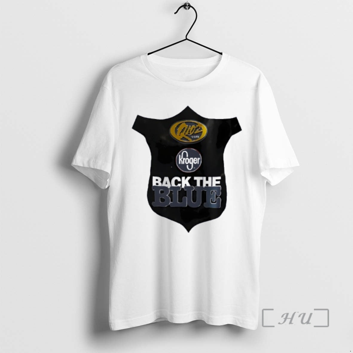 Trending Qlo2 Kroger Back The Blue T-Shirts, Hoodie, Sweatshirt | PopFlextees.com