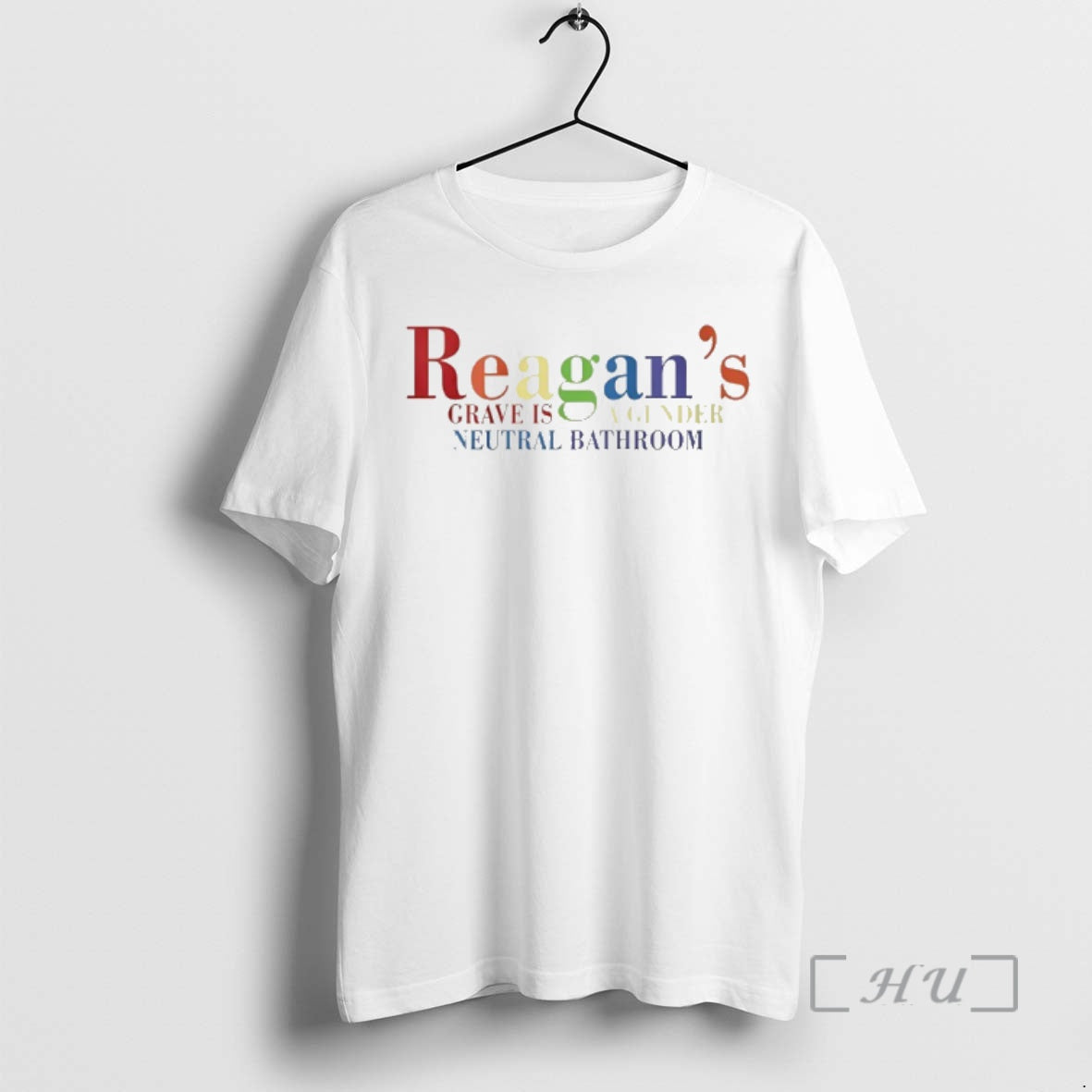 Trending Reagans Grave Is A Gender Neutral Bathroom T-Shirts, Hoodie, Sweatshirt | PopFlextees.com
