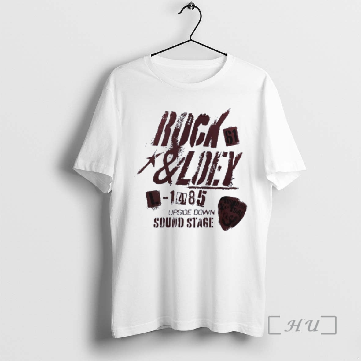 Trending Rock 61 And Loey Upside Down Sound Stage T-Shirts, Hoodie, Sweatshirt | PopFlextees.com