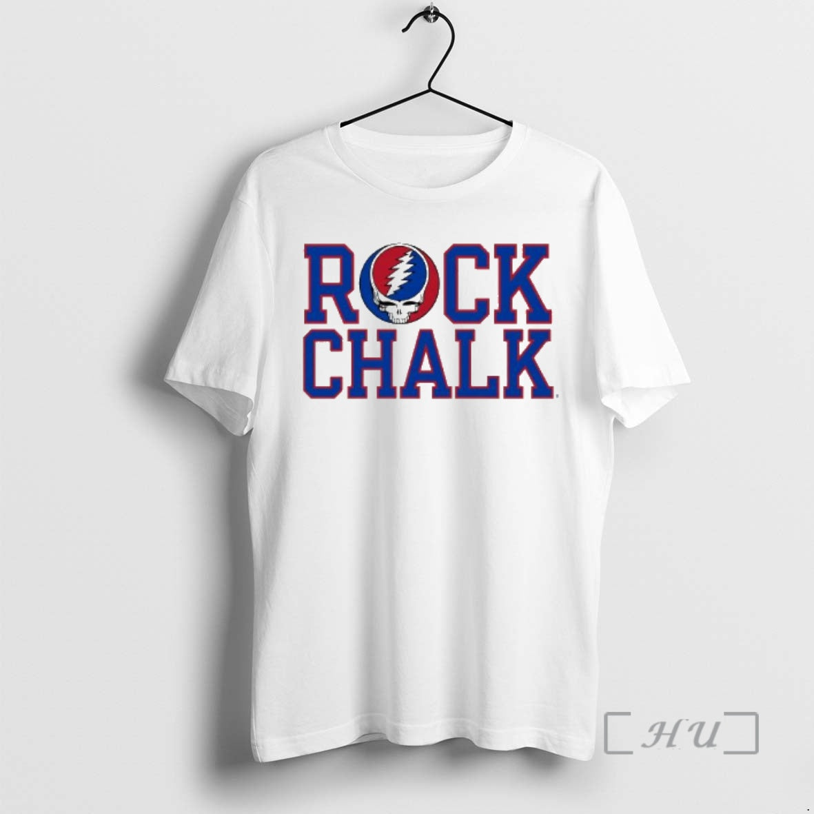 Trending Rock Chalk University Of Kansas And The Grateful Dead T-Shirts, Hoodie, Sweatshirt | PopFlextees.com