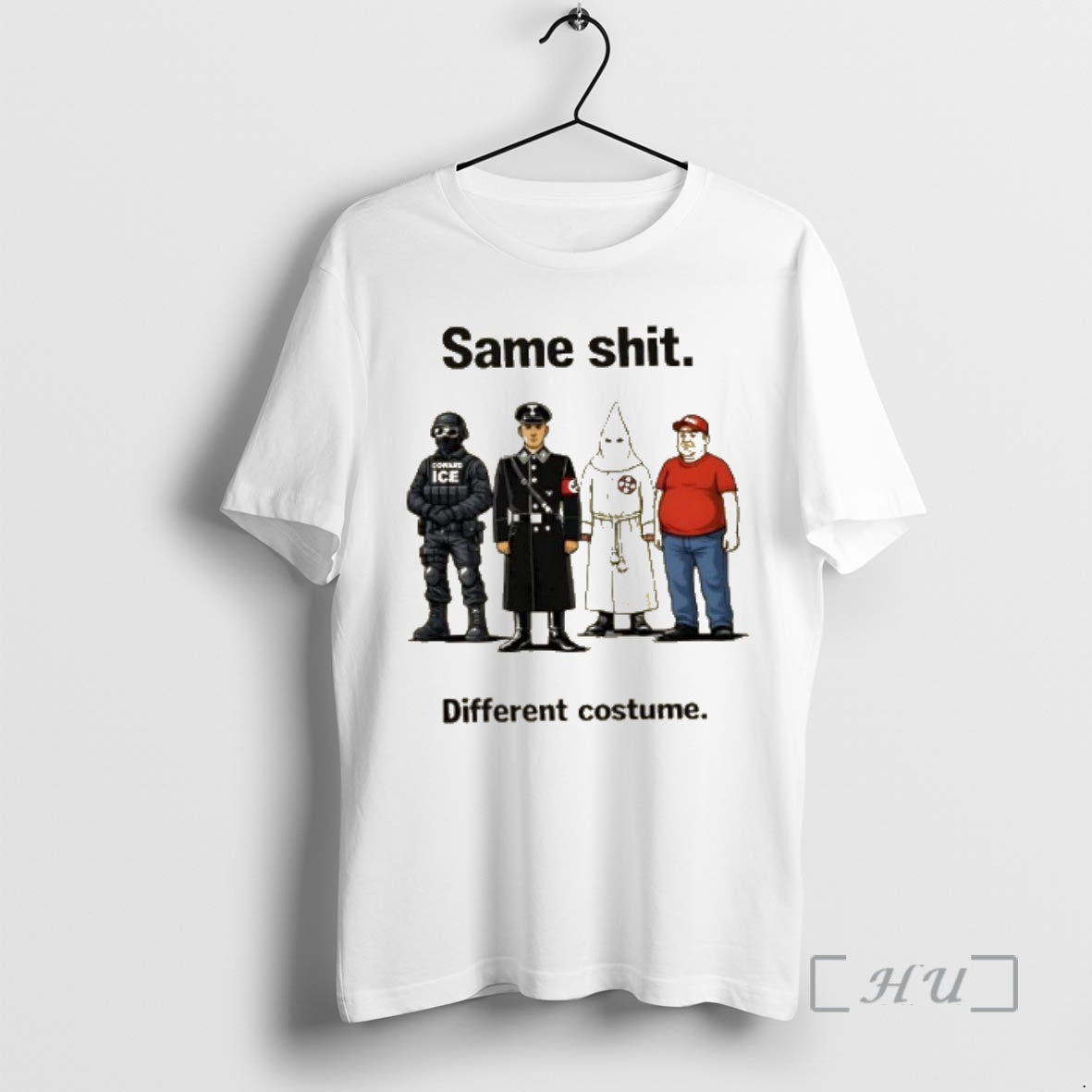 Trending Same Shit Differen Costume Caricature T-Shirts, Hoodie, Sweatshirt | PopFlextees.com