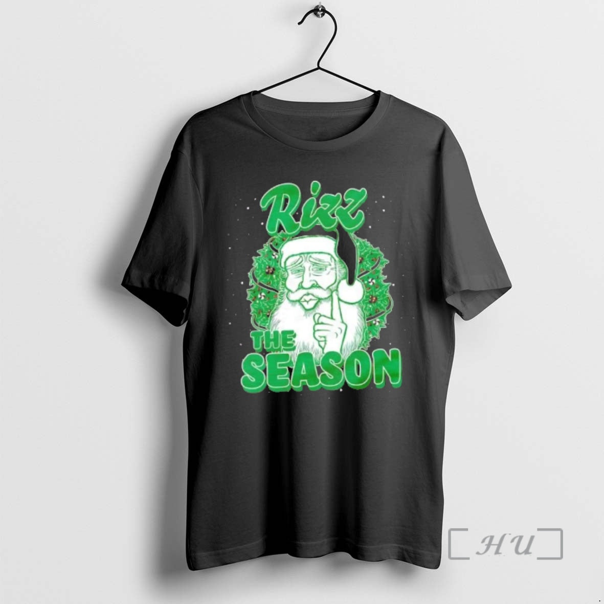 Trending Santa Claus Rizz The Season Merry Christmas T-Shirts, Hoodie, Sweatshirt | PopFlextees.com