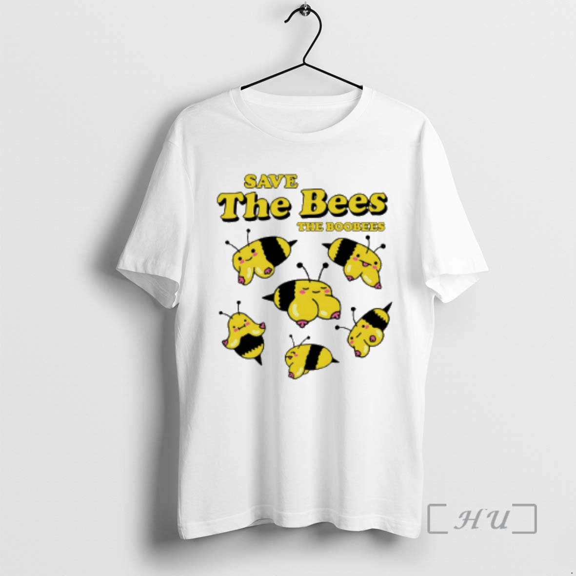 Trending Save The Bees The Boobees Cartoon T-Shirts, Hoodie, Sweatshirt | PopFlextees.com