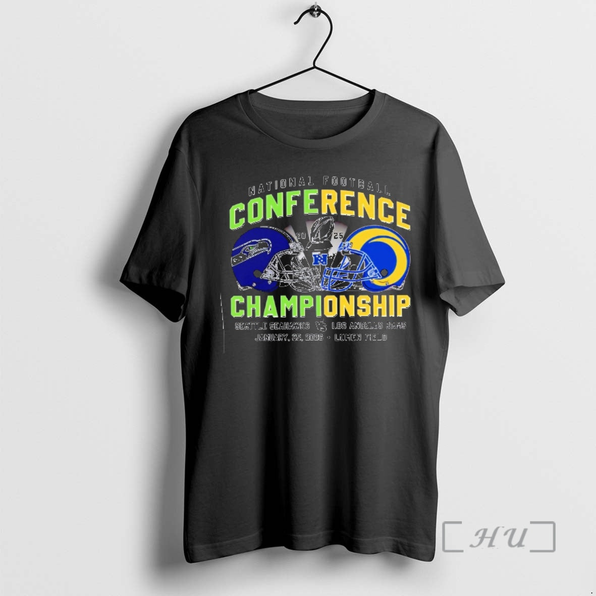 Trending Seahawks Vs Rams American Football Conference Championship 2025 T-Shirts, Hoodie, Sweatshirt | PopFlextees.com