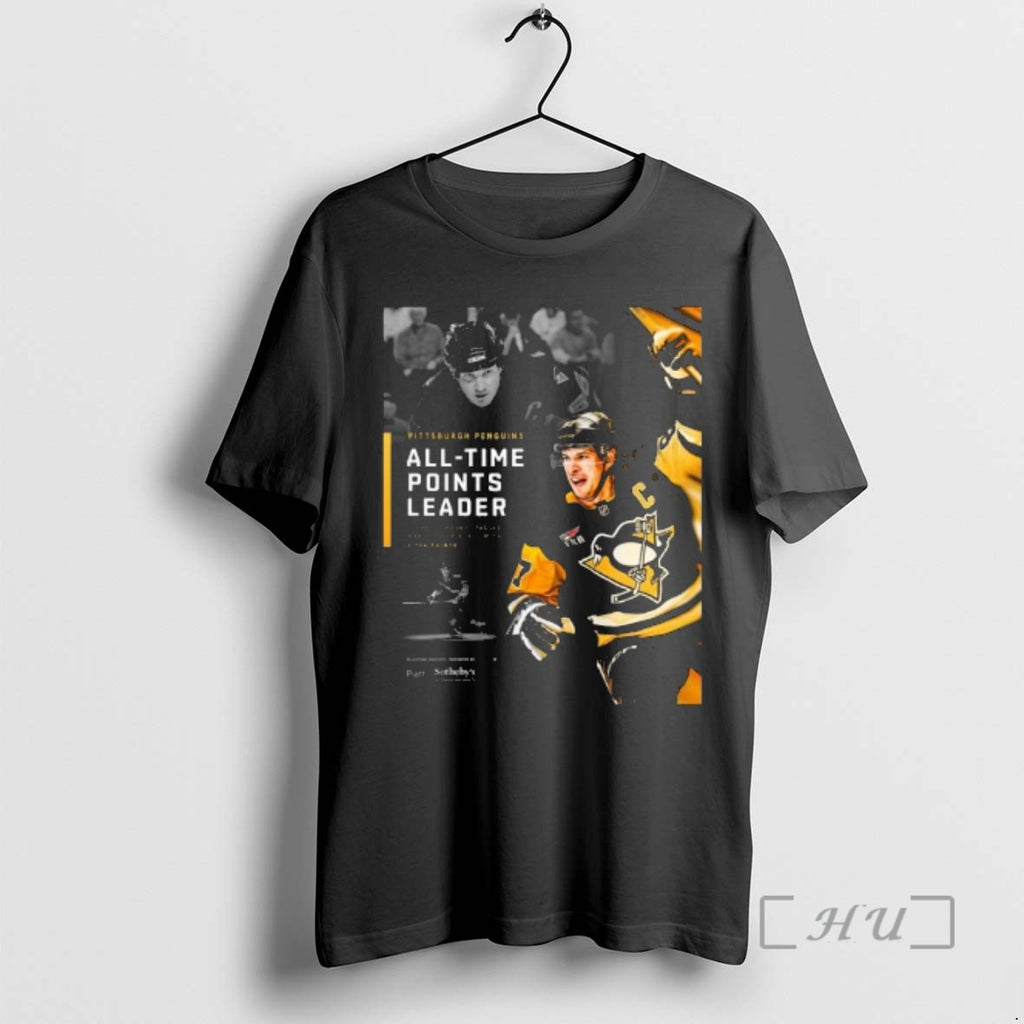 Trending Sidney Crosby All Time Points Leader T-Shirts, Hoodie, Sweatshirt | PopFlextees.com