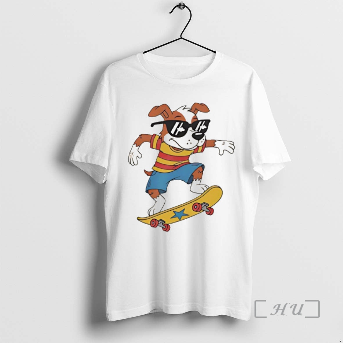 Trending Skateboarding Dog Cartoon T-Shirts, Hoodie, Sweatshirt | PopFlextees.com