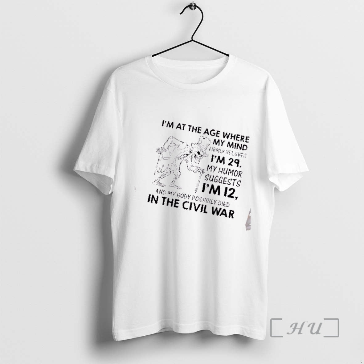 Trending Skeleton Im At The Age Where My Mind Firmly Believes Im 29 My Humor T-Shirts, Hoodie, Sweatshirt | PopFlextees.com