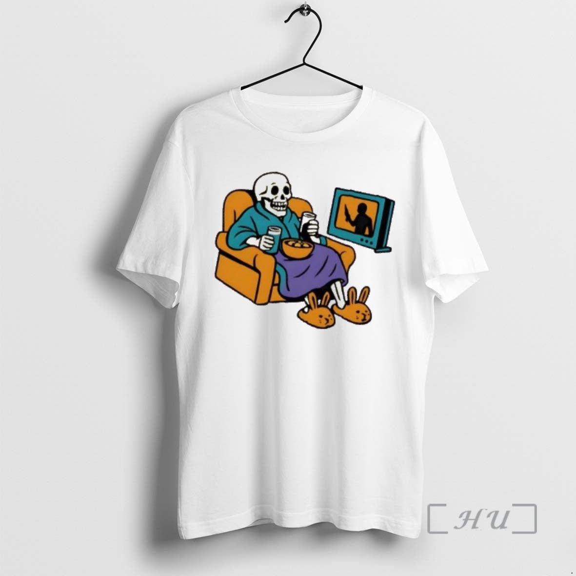 Trending Skeleton True Crime And Chill T-Shirts, Hoodie, Sweatshirt | PopFlextees.com