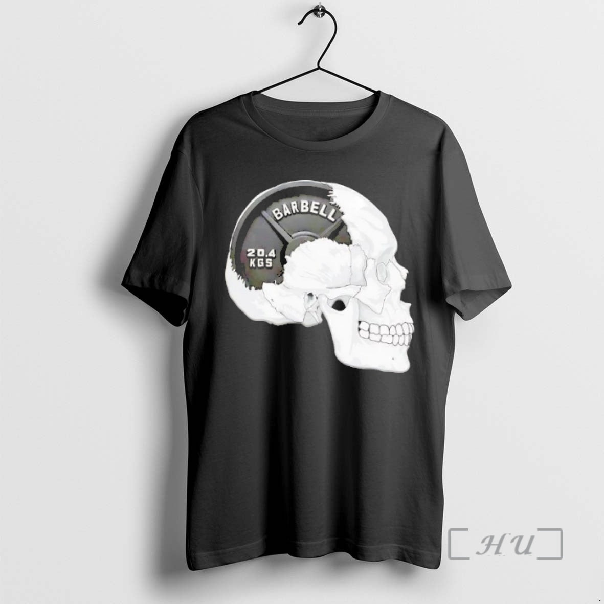 Trending Skull Dumbbell Mind Barbell T-Shirts, Hoodie, Sweatshirt | PopFlextees.com