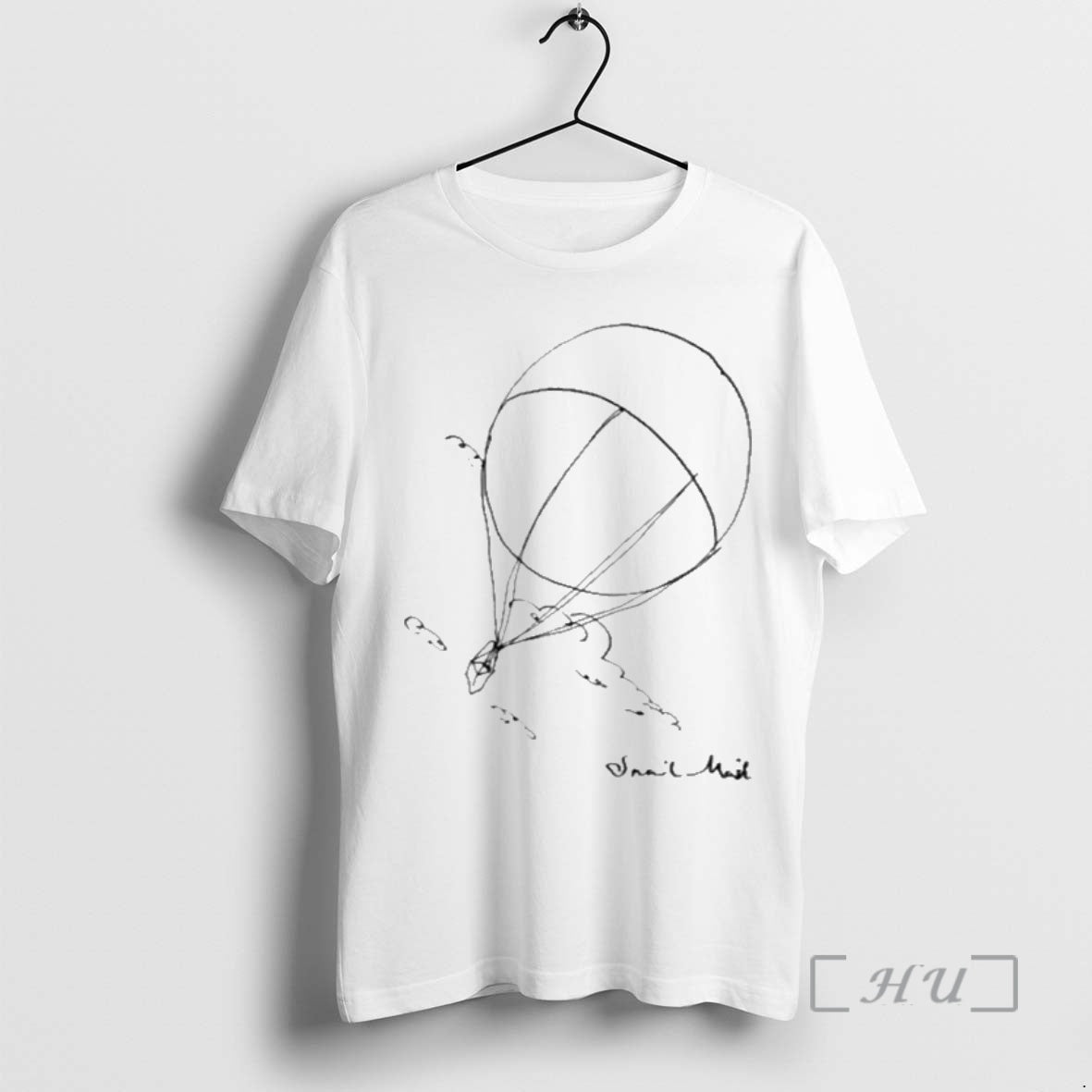 Trending Snail Mail Hot Air Balloon Babydoll T-Shirts, Hoodie, Sweatshirt | PopFlextees.com