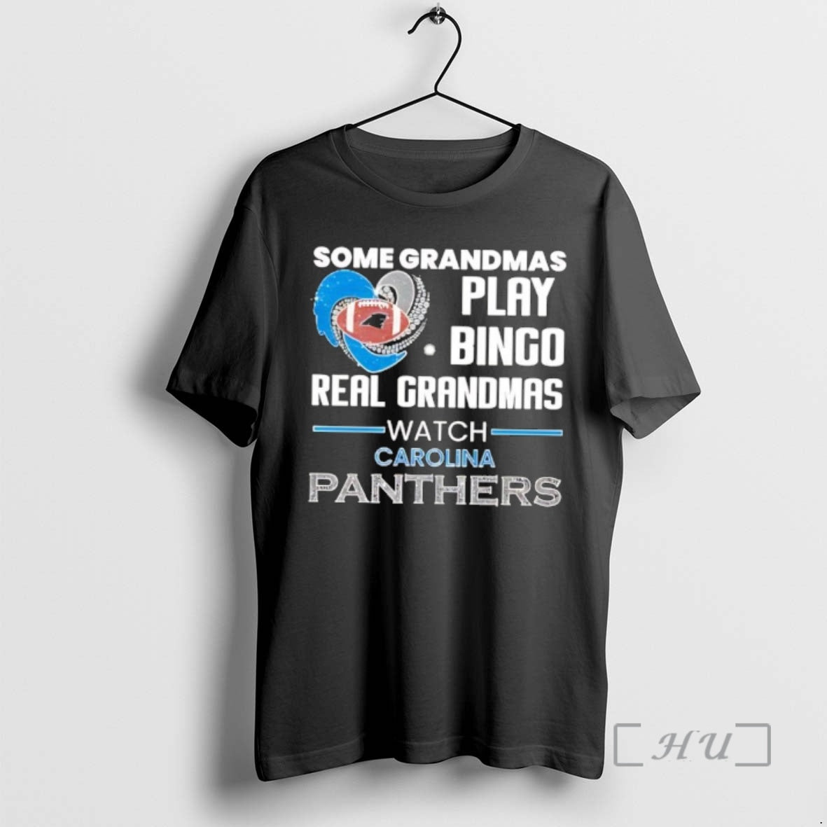 Trending Some Grandmas Play Bingo Real Grandmas Watch Carolina Panthers 2026 Premium T Shirts Sweater Hoodie, Sweatshirt