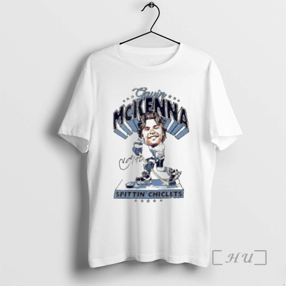 Trending Spittin Gavin Mckenna Penn State Nittany Lions Spittin Ncaa Hockey Spittin Chiclets Signature Premium T-Shirts,...