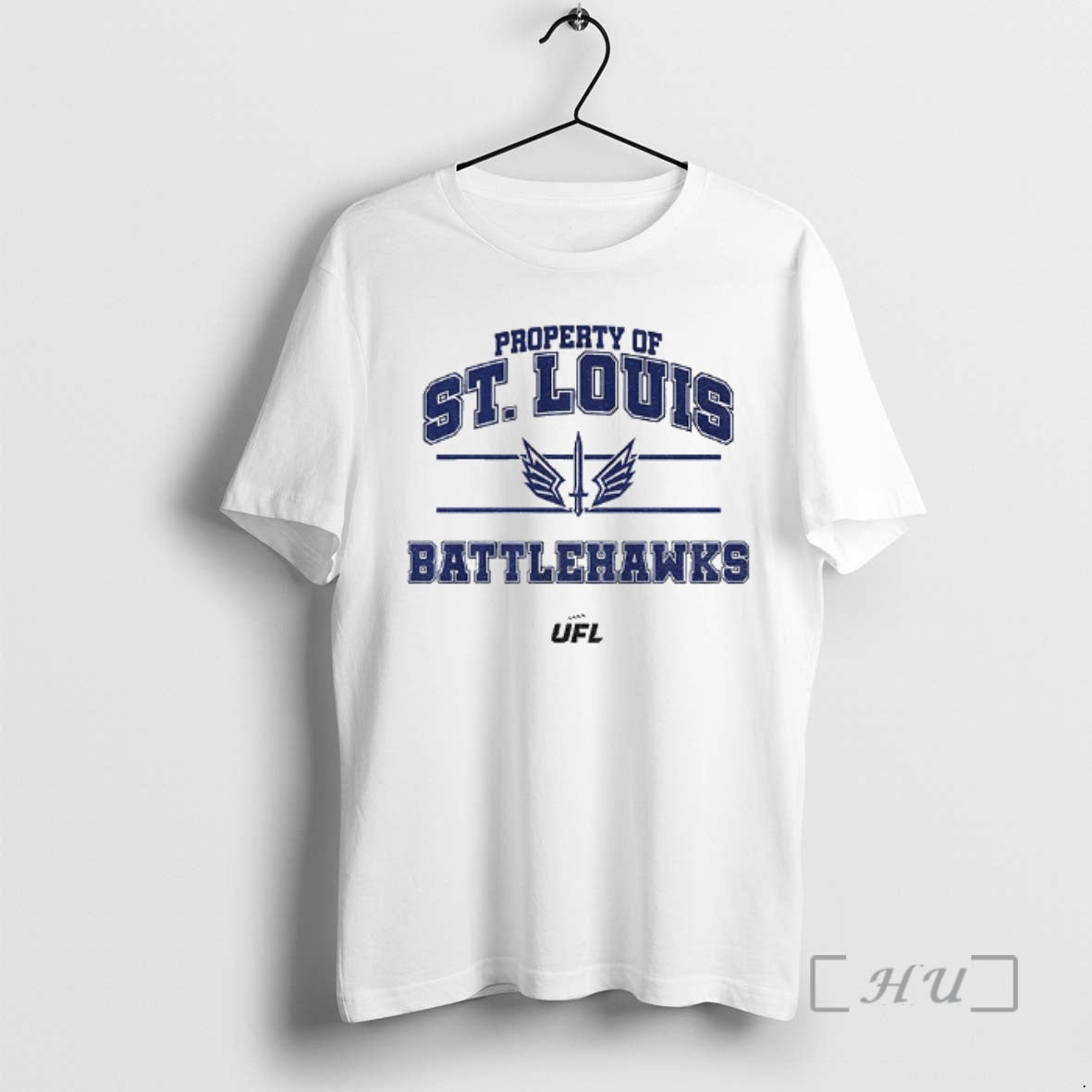 Trending St Louis Battlehawks Ufl Property Of St T-Shirts, Hoodie, Sweatshirt | PopFlextees.com
