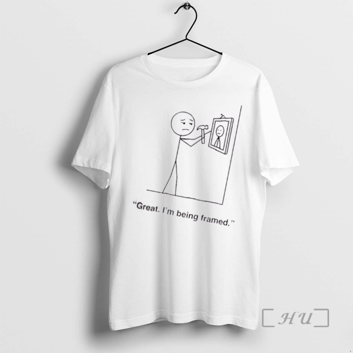 Trending Stickman Great Im Being Framed T-Shirts, Hoodie, Sweatshirt | PopFlextees.com