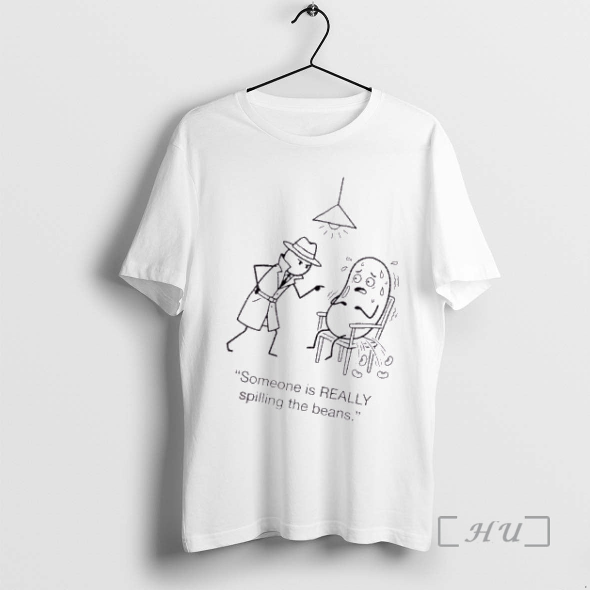 Trending Stickman Someone Is Really Spilling The Beans T-Shirts, Hoodie, Sweatshirt | PopFlextees.com