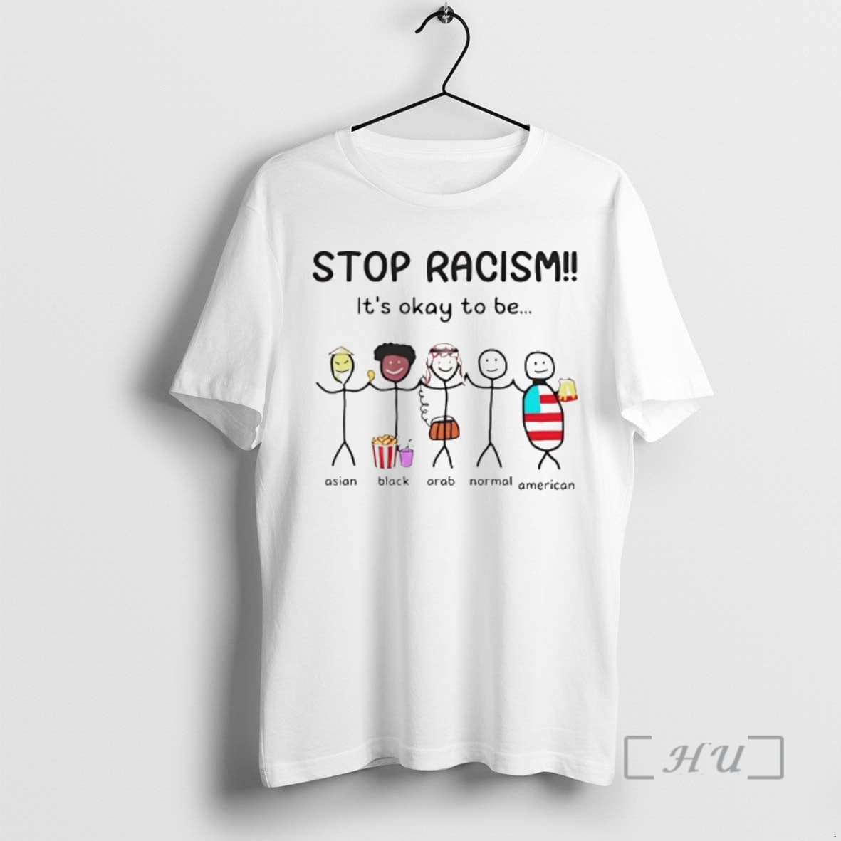Trending Stop Racism Its Okay To Be T-Shirts, Hoodie, Sweatshirt | PopFlextees.com