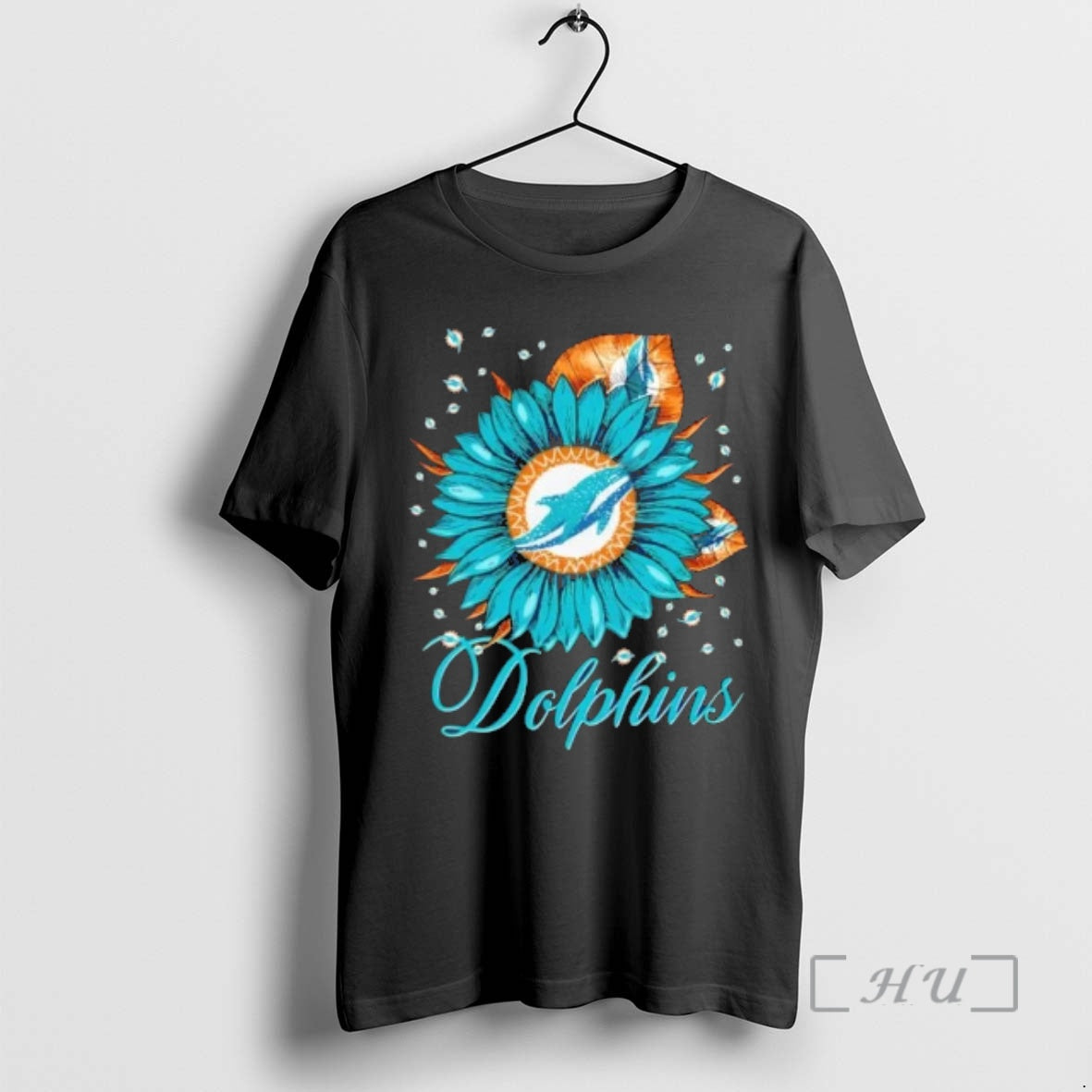 Trending Sunflower X Miami Dolphins Football Logo T-Shirts, Hoodie, Sweatshirt | PopFlextees.com