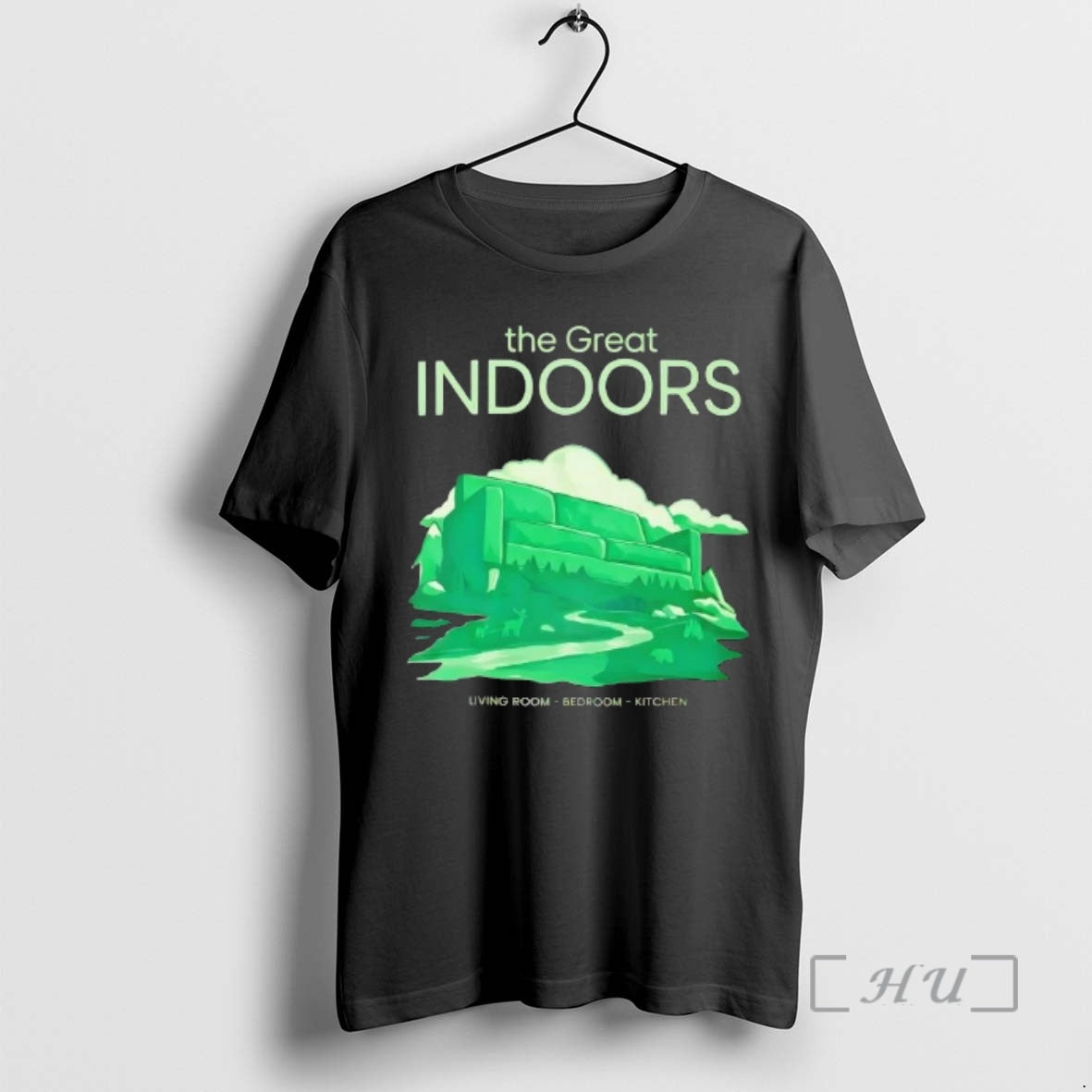 Trending The Great Indoors Nature Lover Homebody Graphic T-Shirts, Hoodie, Sweatshirt | PopFlextees.com