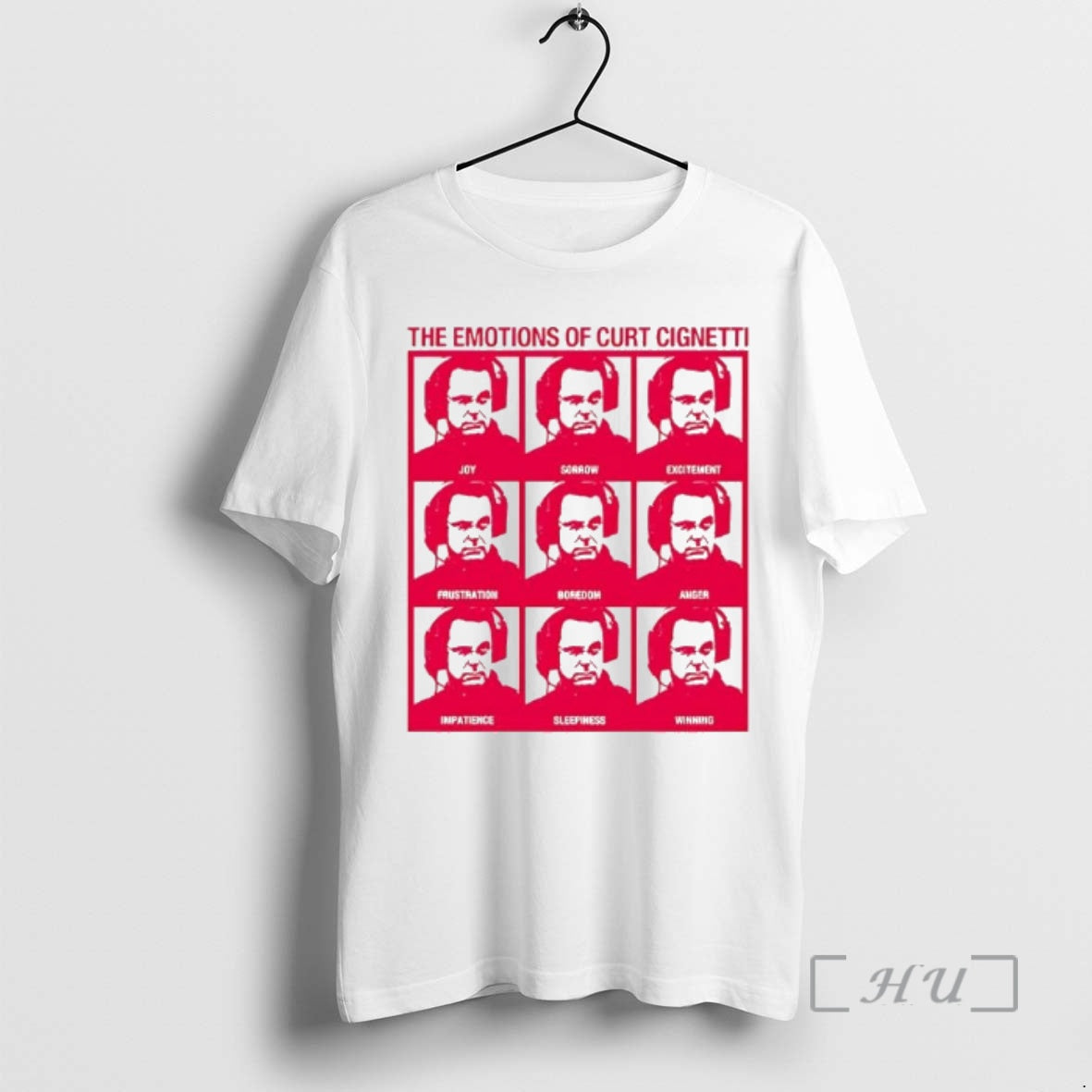 Trending The Emotions Of Curt Cignetti Emotions T-Shirts, Hoodie, Sweatshirt | PopFlextees.com