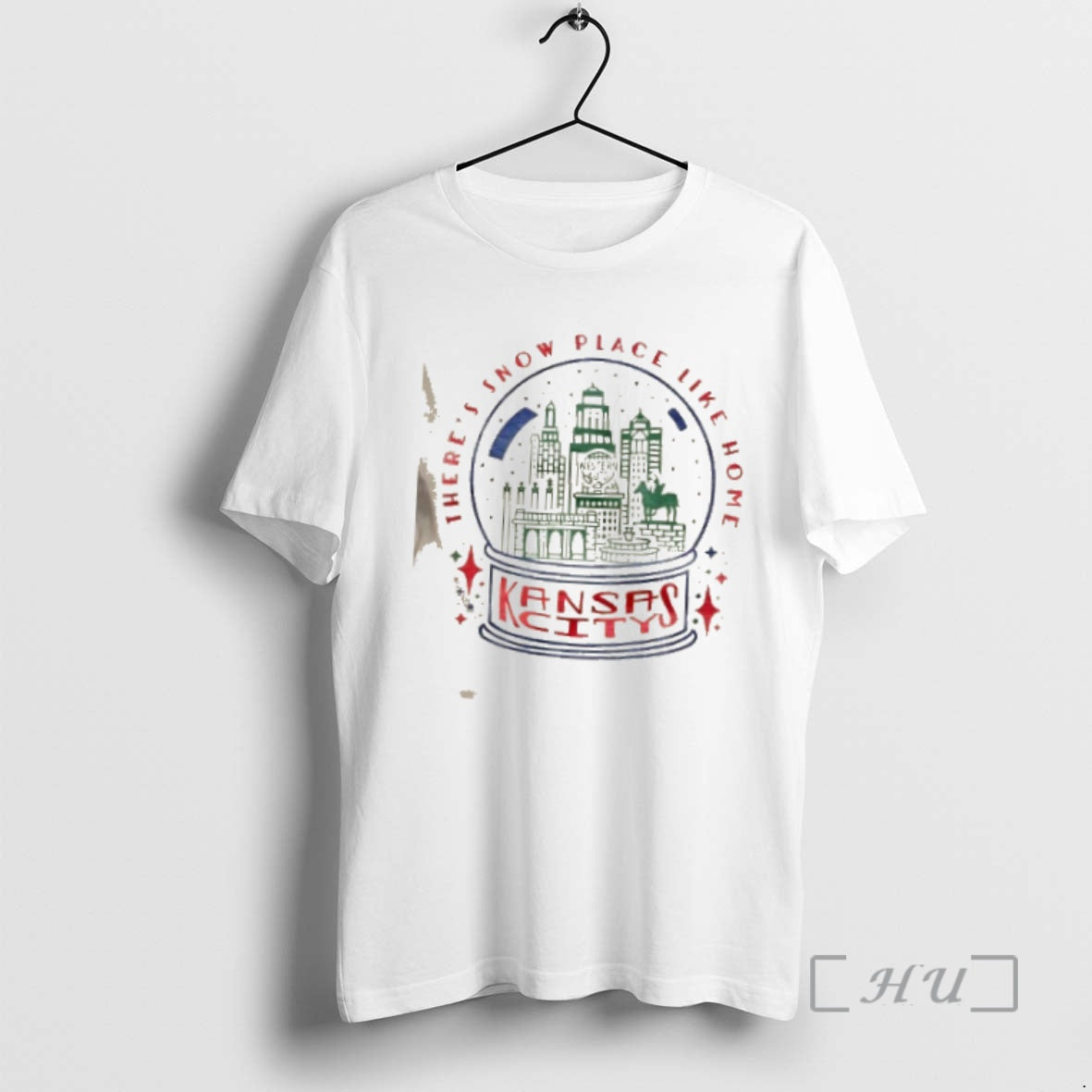 Trending Theres Snow Place Like Home Kansas City T-Shirts, Hoodie, Sweatshirt | PopFlextees.com