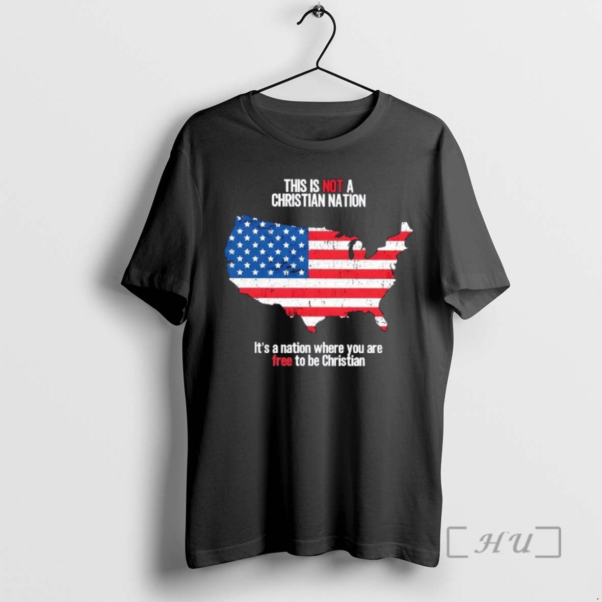 Trending This Is Not A Christian Nation Its A Nation Where You Are Free To T-Shirts, Hoodie, Sweatshirt | PopFlextees.com