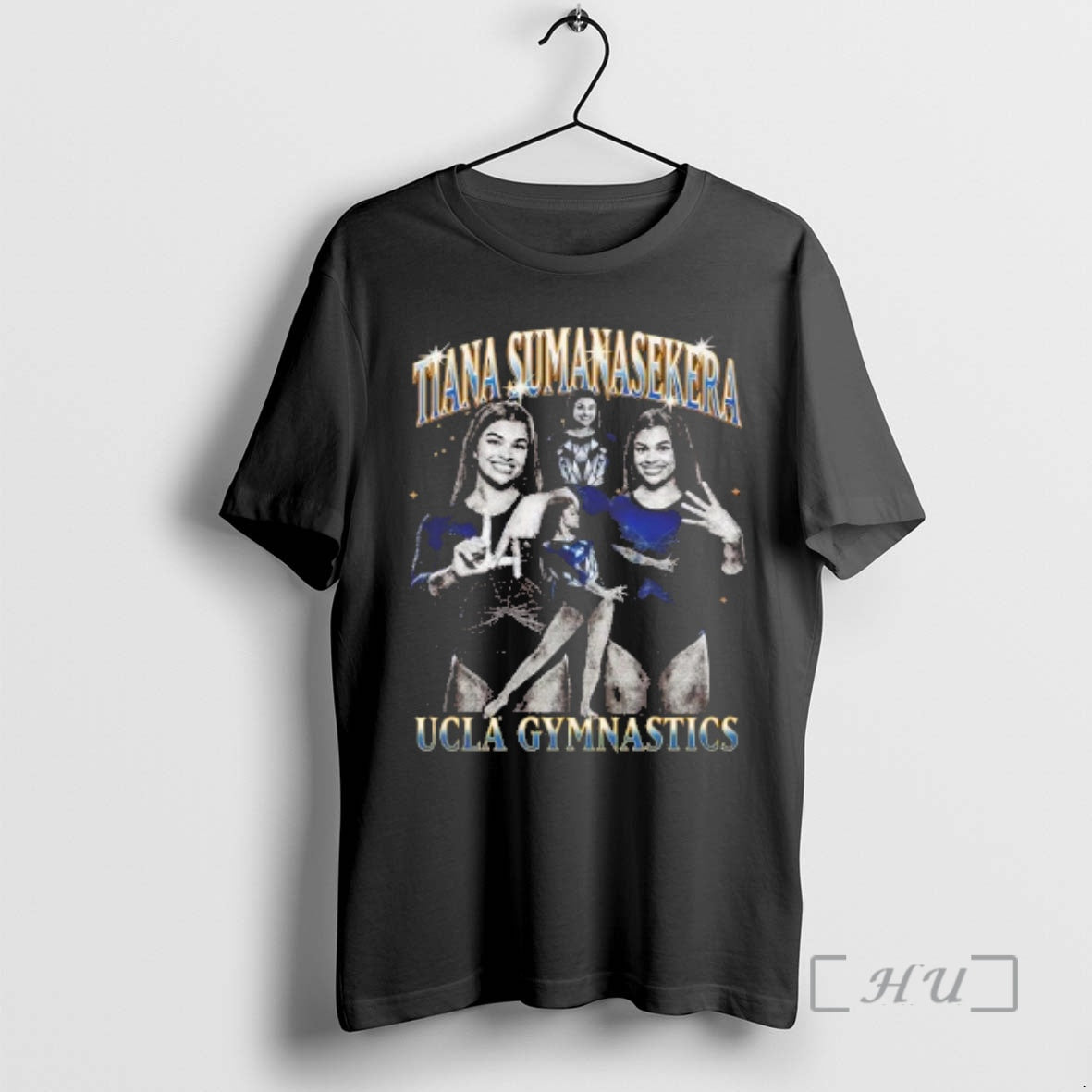Trending Tiana Sumanasekera Illustrated Ucla Gymnastics Picture Collage T-Shirts, Hoodie, Sweatshirt | PopFlextees.com