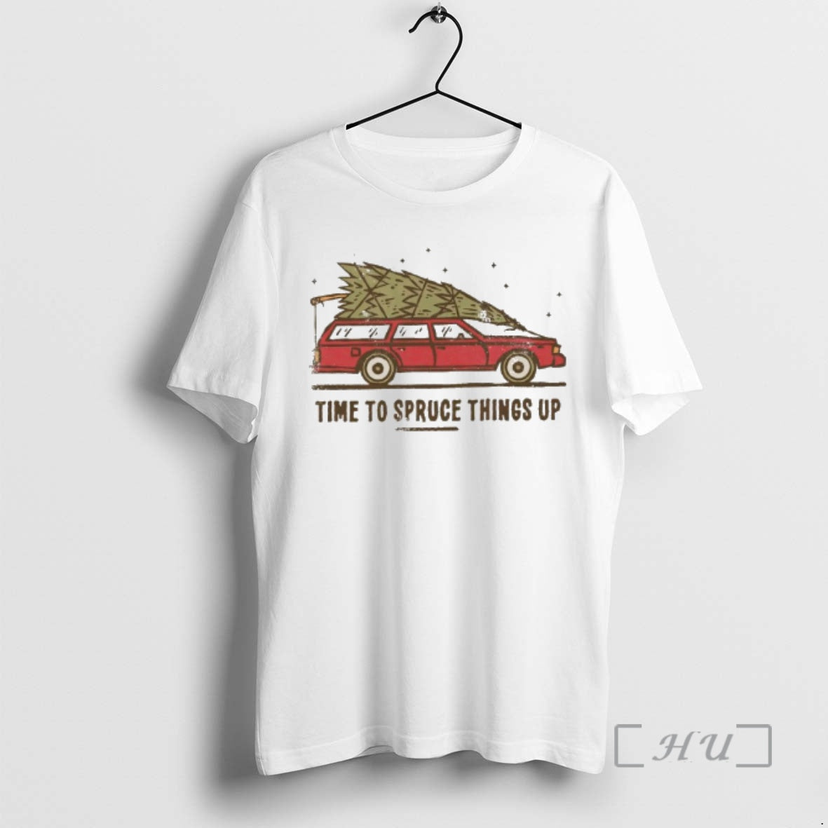 Trending Time To Spruce Things Up Christmas T-Shirts, Hoodie, Sweatshirt | PopFlextees.com
