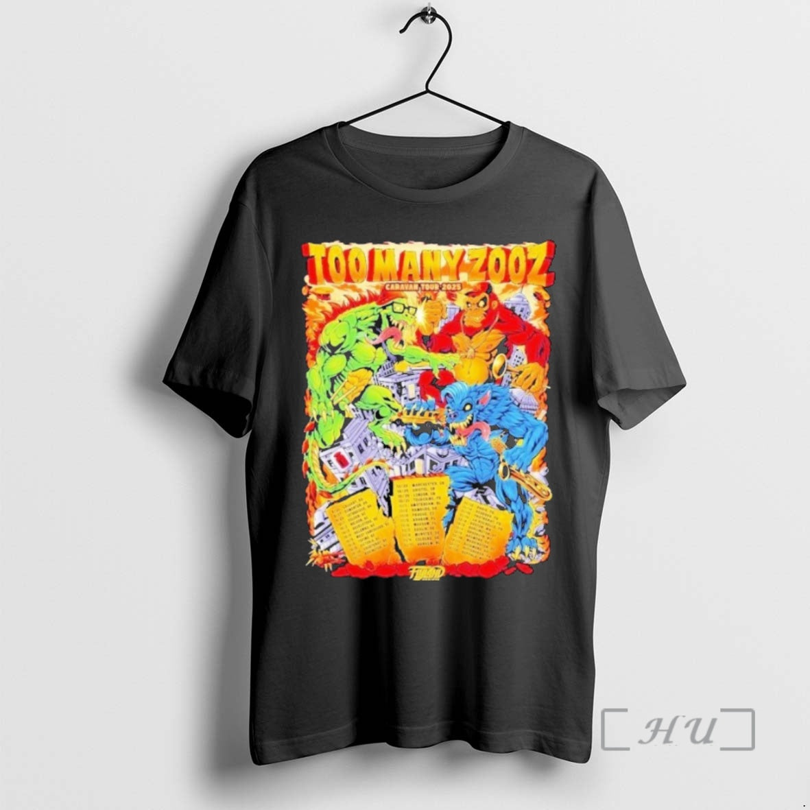 Trending Too Many Zooz Caravan Tour 2025 Dates T-Shirts, Hoodie, Sweatshirt | PopFlextees.com