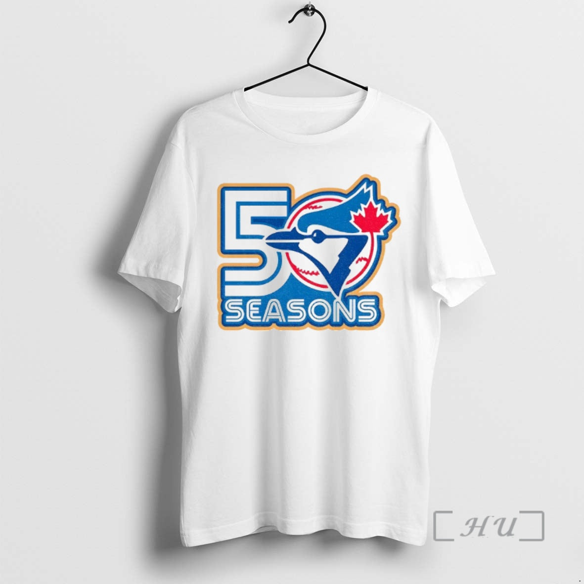 Trending Toronto Blue Jays 50 Seasons The Blue Jays In 2026 Premium T Shirts Sweater Hoodie, Sweatshirt | PopFlextees.com
