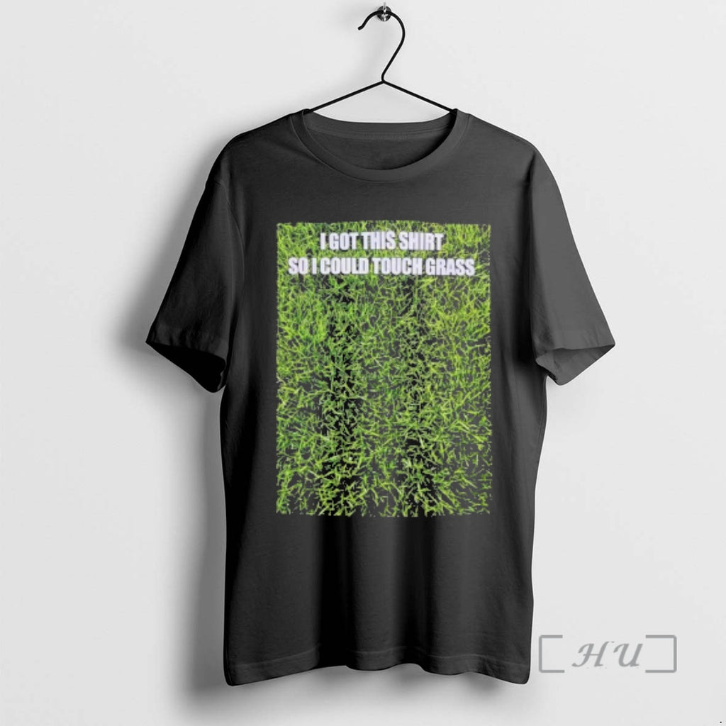Trending Touch Grass Image T-Shirts, Hoodie, Sweatshirt | PopFlextees.com