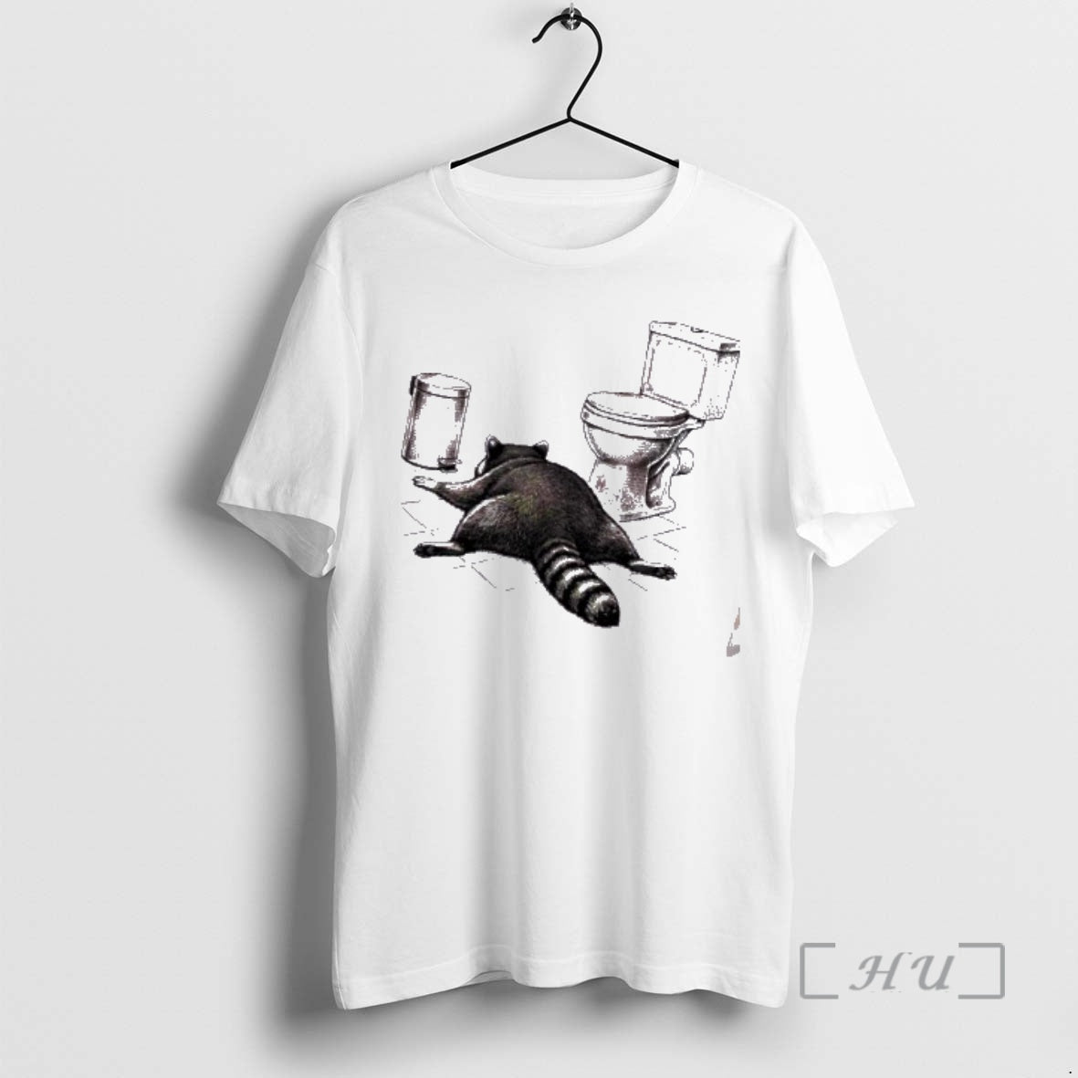Trending Trash Raccoon Hangover Toilet T-Shirts, Hoodie, Sweatshirt | PopFlextees.com