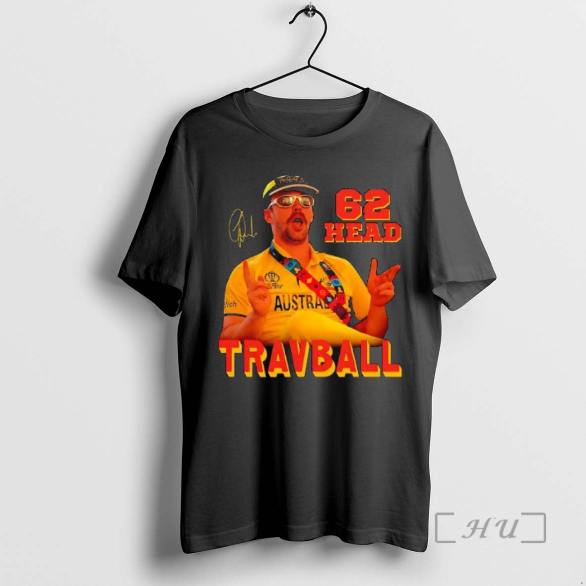 Trending Travis Head Travball 62 Signature T-Shirts, Hoodie, Sweatshirt | PopFlextees.com